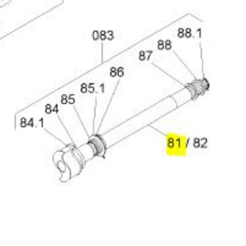 105-244 brake shaft 02-262-1515-00 SKRZ 12030 SNK 300x200