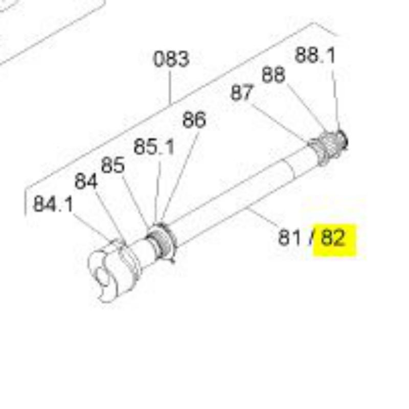 105-247 brake shaft 02-262-1516-00 SKRZ 12030 SNK 300x200