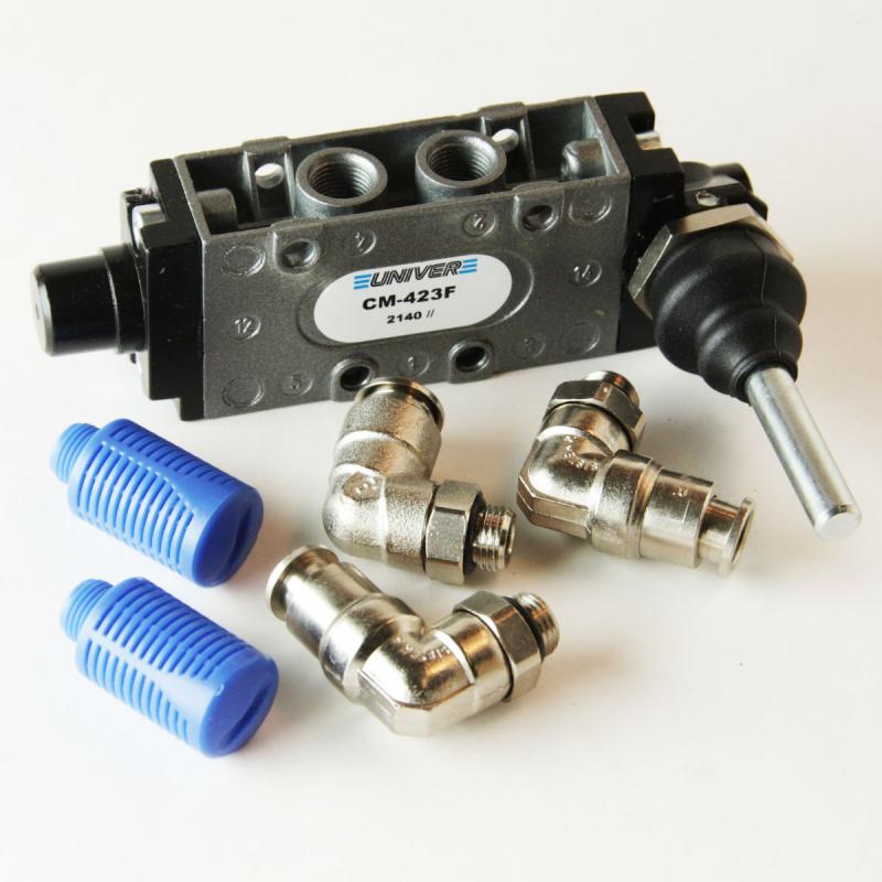 102-567 valve levier à main complet P01-020-01-1 CM-423F 139221-(F) VPNEU071